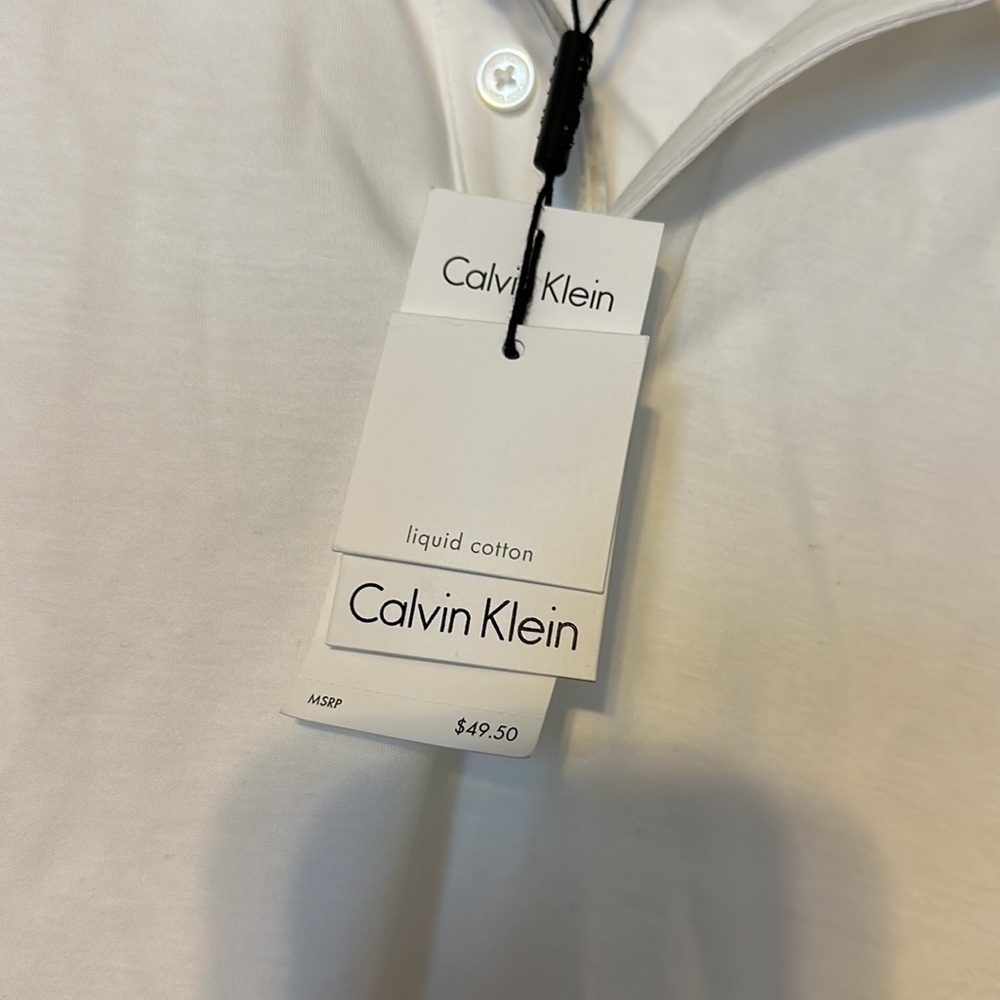 CALVIN Klein mens NWT polo; size xl - Picture 2 of 5